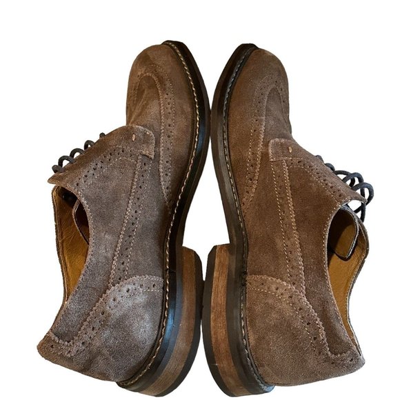 Vionic Bowery Bruno Wingtip Natural Alignment Loafer Brown Suede Lace Men’s 9 - Picture 8 of 14